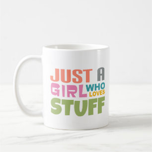 Mug Juste une fille qui aime les trucs