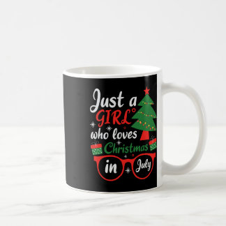 Mug Juste une fille qui aime Noël en juillet
