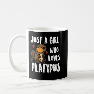 Mug Juste Une Fille Qui Aime Platypus Funny Platypus C
