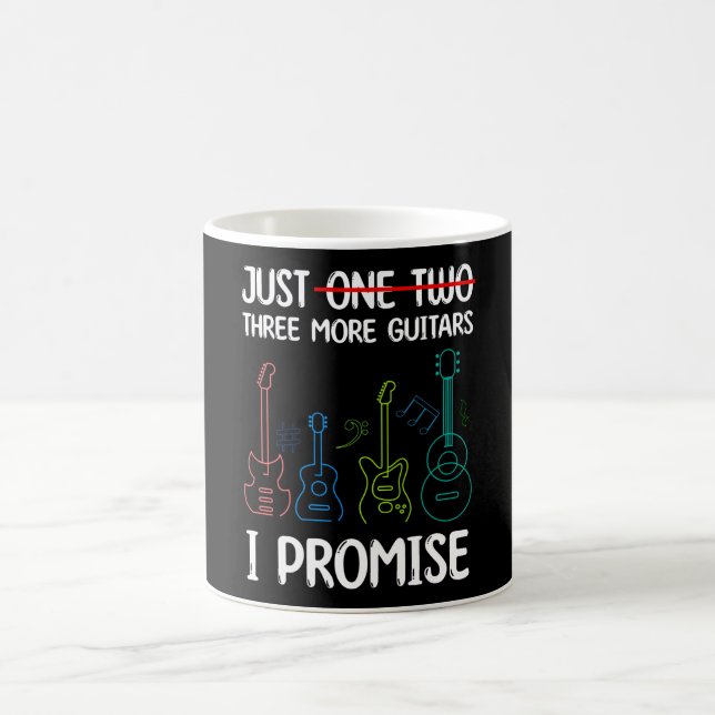 Mug Juste Une Guitare De Plus Je Promets Don Pour Guit (Centre)