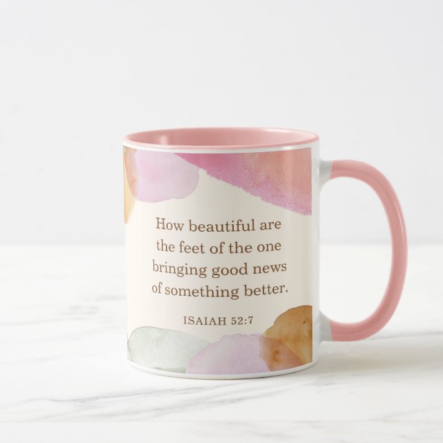 Mug JW Pioneer Don, Isaïe 52:7 | JW (Droite)