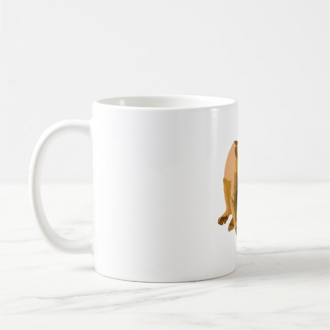 Mug K est pour Kinkajou Keeper (Gauche)