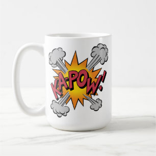 Mug KA-POW ! Graphique de bande dessinée