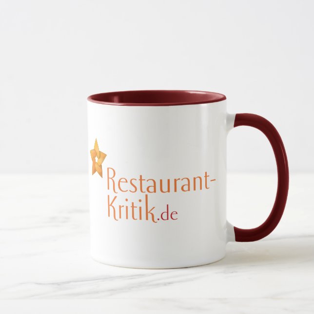 Mug Kaffeebecher von Restaurant-Kritik.de (Droite)
