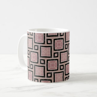 Mug Kaffemugg Mugg Rosa Lila Hilma