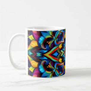 Mug Kaleidoscope coloré Mandala Design Mug, Coussin &