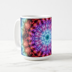 Mug Kaleidoscope dynamique Mandala Art coloré