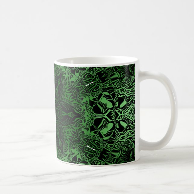 Mug Kaleidoscope vert (Droite)