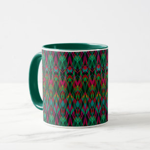 Mug Kaliedoscope marocain géométrique de style ornemen