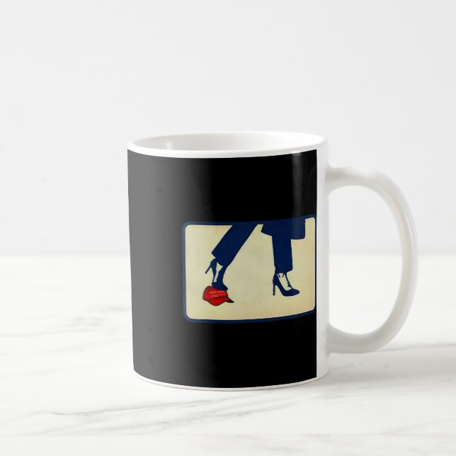Mug Kamala 2024 Anti Mega High Heels pas sur Casquette (Droite)