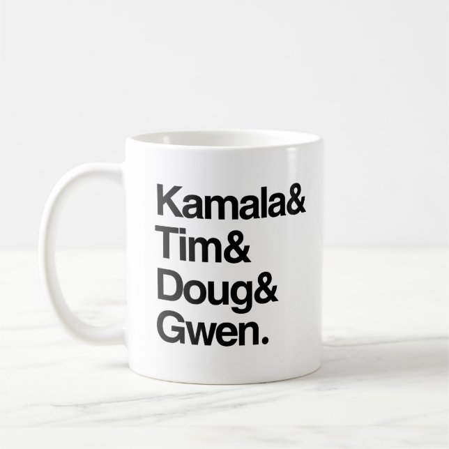 Mug Kamala et Tim et Doug et Gwen (Gauche)
