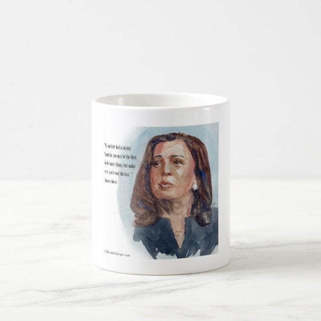 Mug Kamala Harris & Citation (Centre)