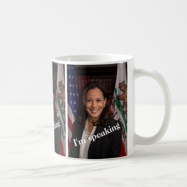 Mug Kamala Harris - Je parle (Droite)