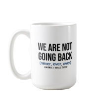 Kamala Harris Nous Ne Reviendrons Pas, Vote Harris