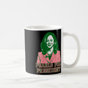 Mug Kamala Harris Pink & ; Green Presidential Run F
