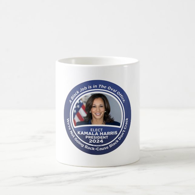 Mug Kamala Harris pour le président 2024 (Centre)