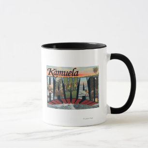 Mug Kamuela, Hawaii - Scènes de grandes lettres