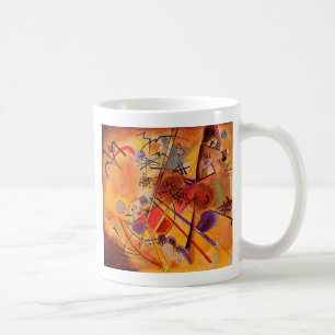 Mug Kandinsky Brown jaune bleu rouge