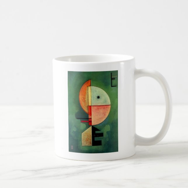Mug Kandinsky peinture Abstraite ascendante (Droite)