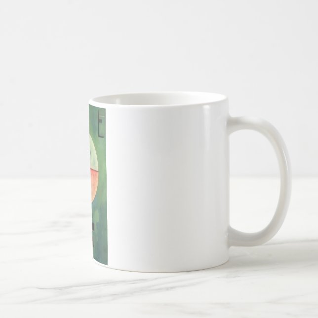 Mug Kandinsky peinture Abstraite ascendante (Droite)