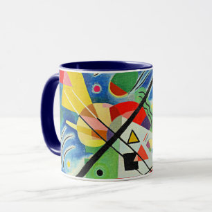 Mug Kandinsky - Peinture Bleue