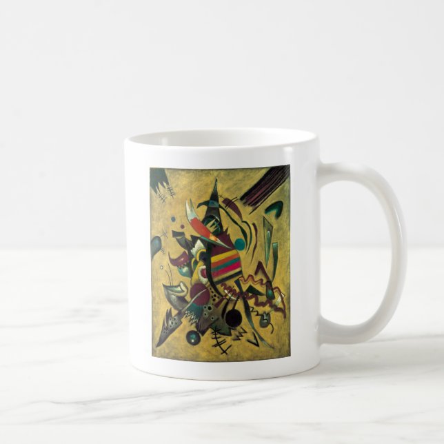 Mug Kandinsky Points Peinture en toile Abstraite (Droite)