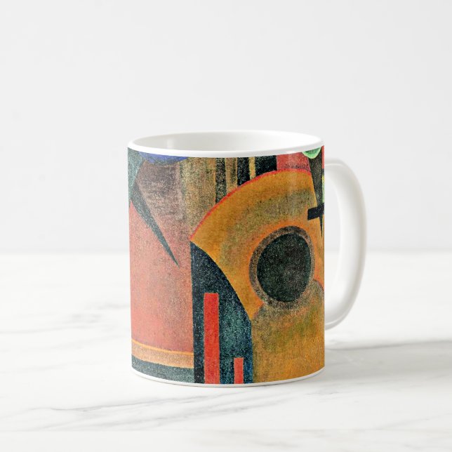 Mug Kandinsky - Silence brun (Devant droit)