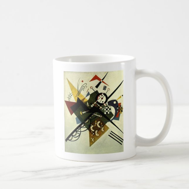 Mug Kandinsky Sur White II (Droite)