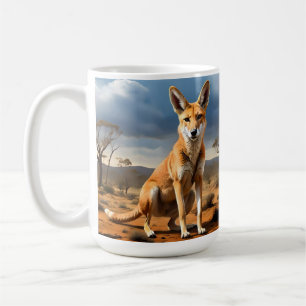 Mug Kangaringo australien ( Kangaroo Dingo),