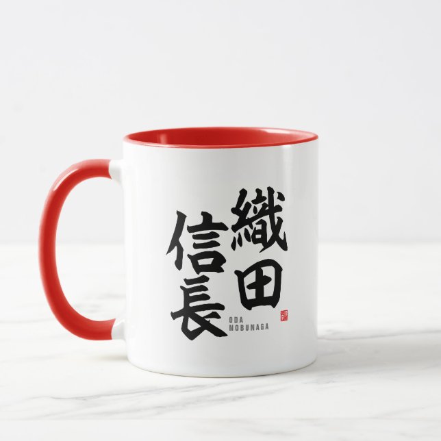 Mug Kanji - Oda nobunaga - (Gauche)