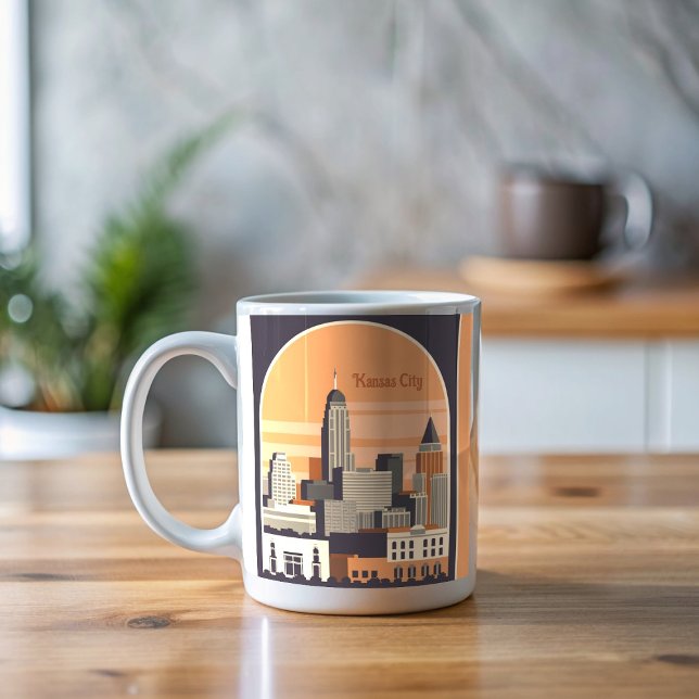 Mug Kansas City, Missouri (Créateur téléchargé)
