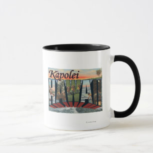 Mug Kapolei, Hawaï - grandes scènes de lettre