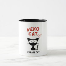KARATE CHAT NOIR NEKO