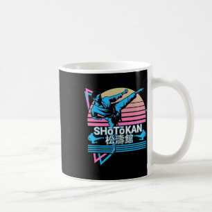 Mug Karaté de Shotokan Japonais Arts Martiaux Retro 1