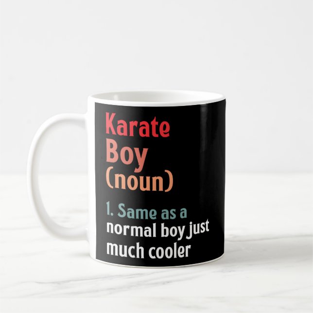 Mug Karate Définition Sport Mial (Gauche)