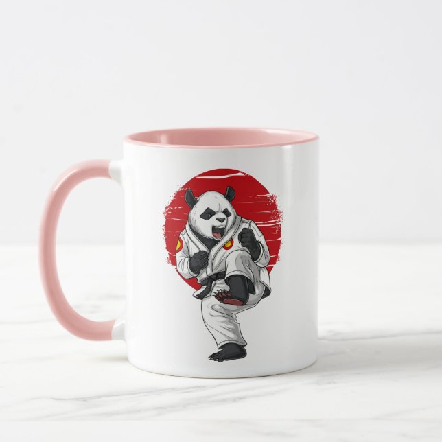 Mug Karaté des ours de Panda (Gauche)