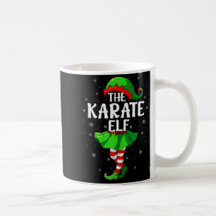 Mug Karate Elf Noël Filles Femmes Elf Squad Xmas Fa