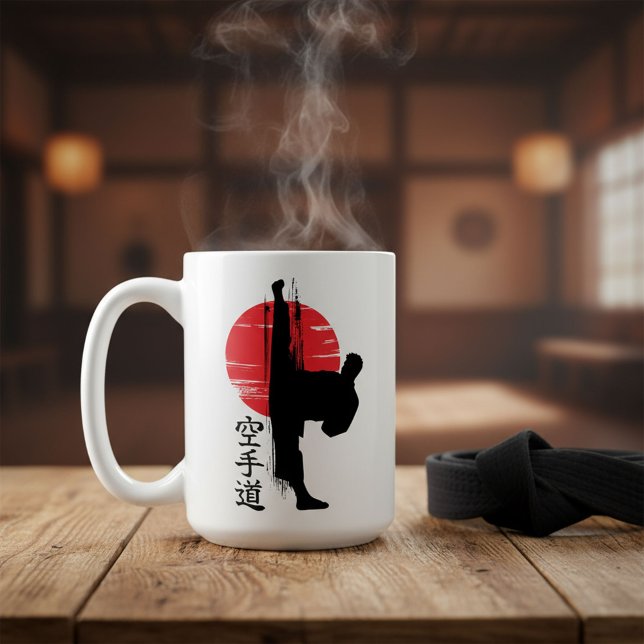 Mug Karate Mawashi geri  (Créateur téléchargé)