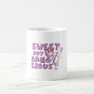 Mug Karate Unicorn doux mais dangereux