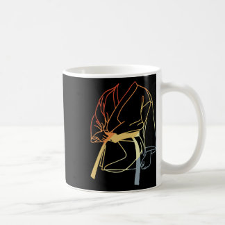 Mug Karateka Dessin Look Vintage Karaté Professeur