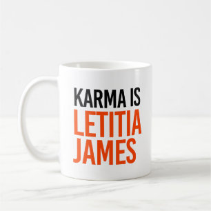 Mug Karma est Letitia James