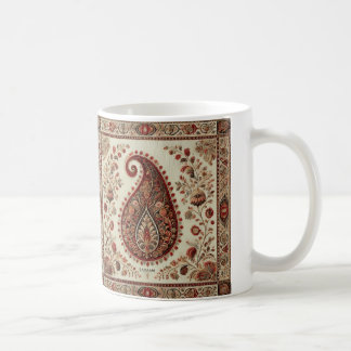 Mug Kashmiri Badaam Motif Broderie Design
