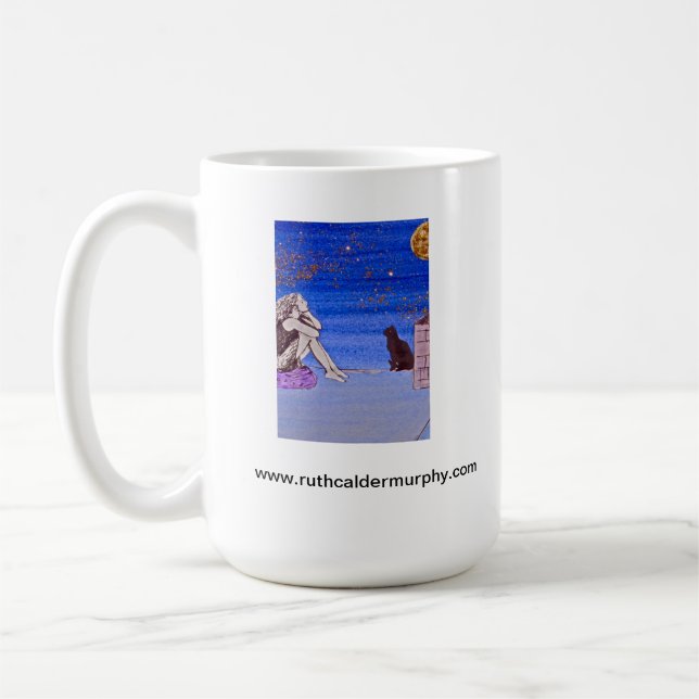 Mug Kate sur le dessus de toit - autoportrait (Gauche)