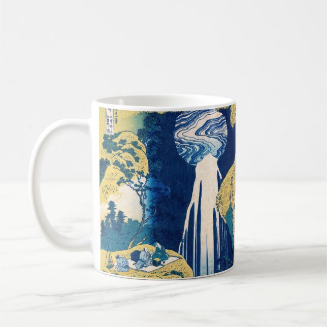 Mug Katsushika Hokusai - Chutes Amida (Gauche)