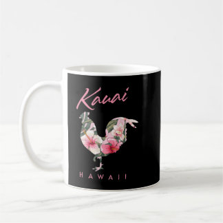 Mug Kauai Hawaii Fleur Hibiscus Poulet Amoureux Souven
