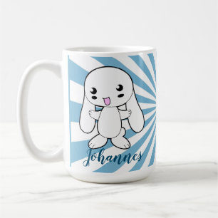 Mug Kawaii Bunny sur la coutume de l'accolade