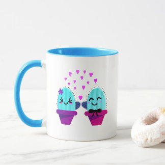 Mug kawaii cactus amour