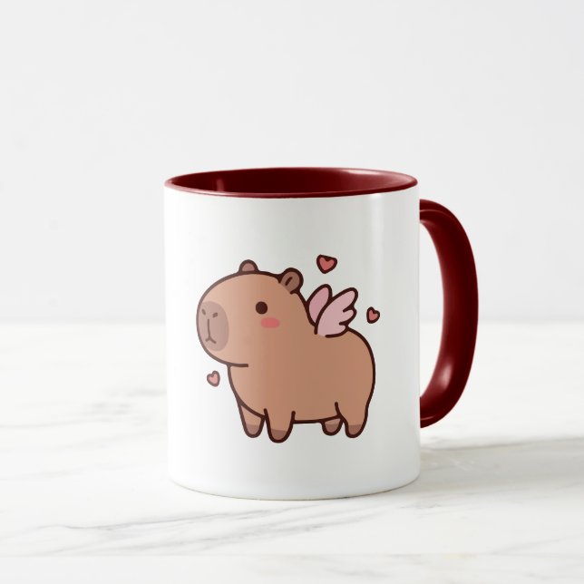 Mug Kawaii Capybara Coffee Cup (Devant droit)