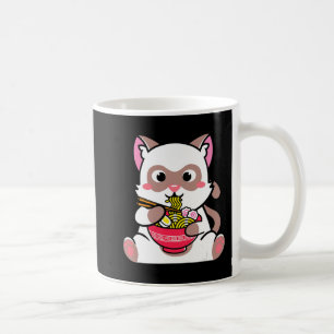 Mug Kawaii Cat Ramen Anime Neko Adolescents