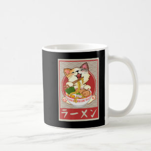 Mug Kawaii Chat Ramen Anime Japonaise Vintage Gift Gir
